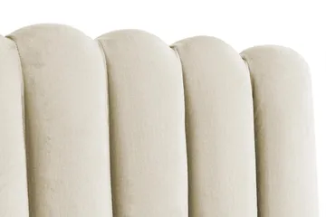 Sängynpääty Zehner 180 cm - Beige/Sametti - Huonekalut - Sänky - Sängyn lisävarusteet & sängynpäädyt - Sängynpääty