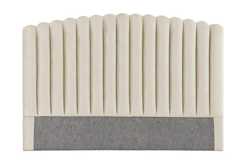 Sängynpääty Zehner 180 cm - Beige/Sametti - Huonekalut - Sänky - Sängyn lisävarusteet & sängynpäädyt - Sängynpääty