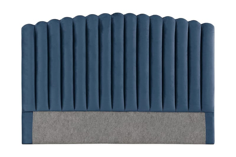 Sängynpääty Zehner 180 cm - Tummansininen/Sametti - Huonekalut - Sänky - Sängyn lisävarusteet & sängynpäädyt - Sängynpääty