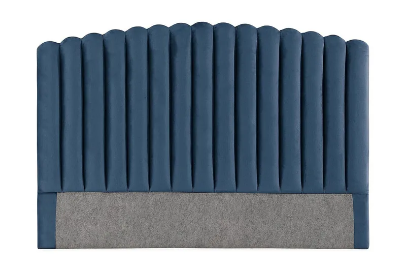 Sängynpääty Zehner 180 cm - Tummansininen/Sametti - Huonekalut - Sänky - Sängyn lisävarusteet & sängynpäädyt - Sängynpääty