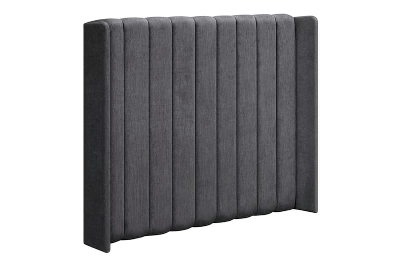 Sängynpääty Paraiso 140 cm Line - Tummanharmaa - Huonekalut - Sänky - Sängyn lisävarusteet & sängynpäädyt - Sängynpääty