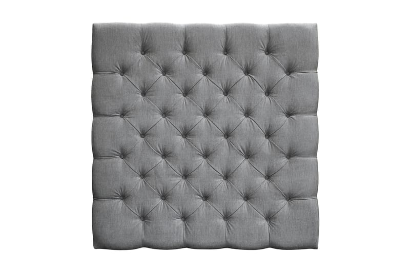 Sängynpääty Paraiso 120 cm Napit - Harmaa - Huonekalut - Sänky - Sängyn lisävarusteet & sängynpäädyt - Sängynpääty