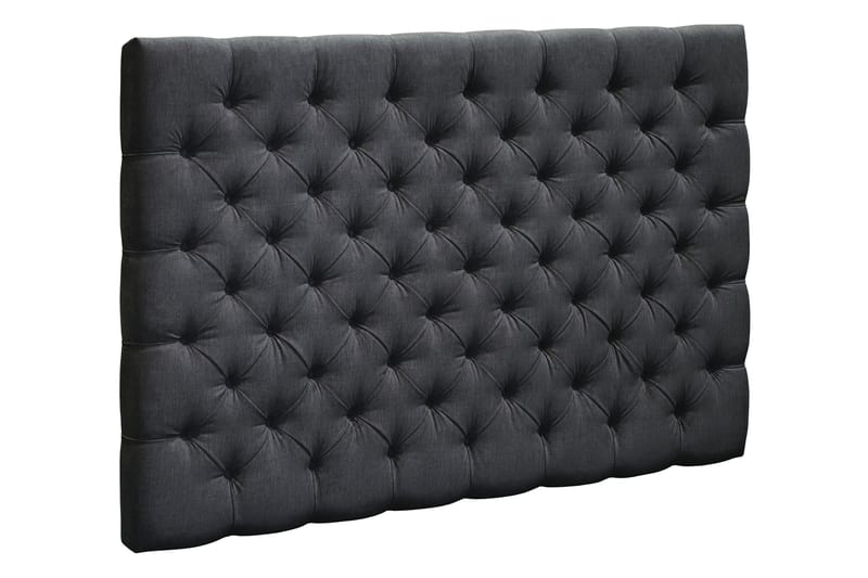 Sängynpääty Paraiso 160 cm Napit - Musta - Huonekalut - Sänky - Sängyn lisävarusteet & sängynpäädyt - Sängynpääty