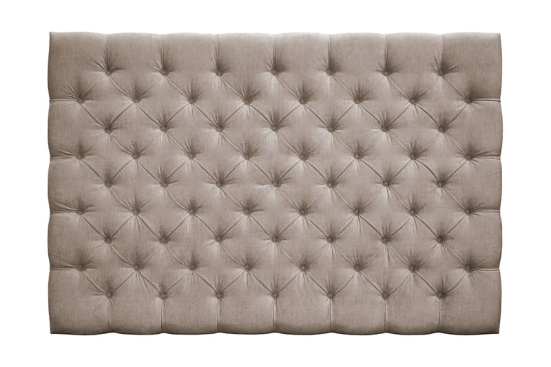 Sängynpääty Paraiso 160 cm Napit - Beige - Huonekalut - Sänky - Sängyn lisävarusteet & sängynpäädyt - Sängynpääty
