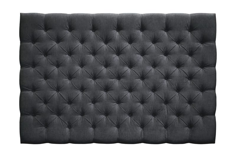 Sängynpääty Paraiso 180 cm Napit - Musta - Huonekalut - Sänky - Sängyn lisävarusteet & sängynpäädyt - Sängynpääty
