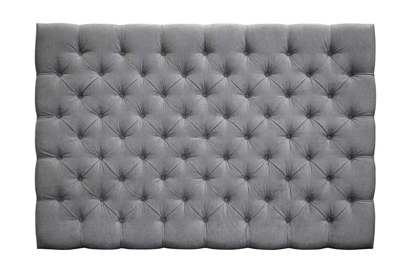 Sängynpääty Paraiso 180 cm Napit - Harmaa - Huonekalut - Sänky - Sängyn lisävarusteet & sängynpäädyt - Sängynpääty