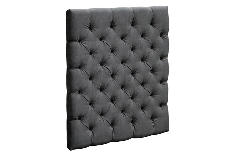 Sängynpääty Paraiso 105 cm Napit - Tummanharmaa - Huonekalut - Sänky - Sängyn lisävarusteet & sängynpäädyt - Sängynpääty
