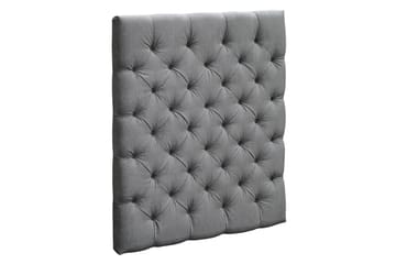 Sängynpääty Paraiso 105 cm Napit - Harmaa - Huonekalut - Sänky - Sängyn lisävarusteet & sängynpäädyt - Sängynpääty