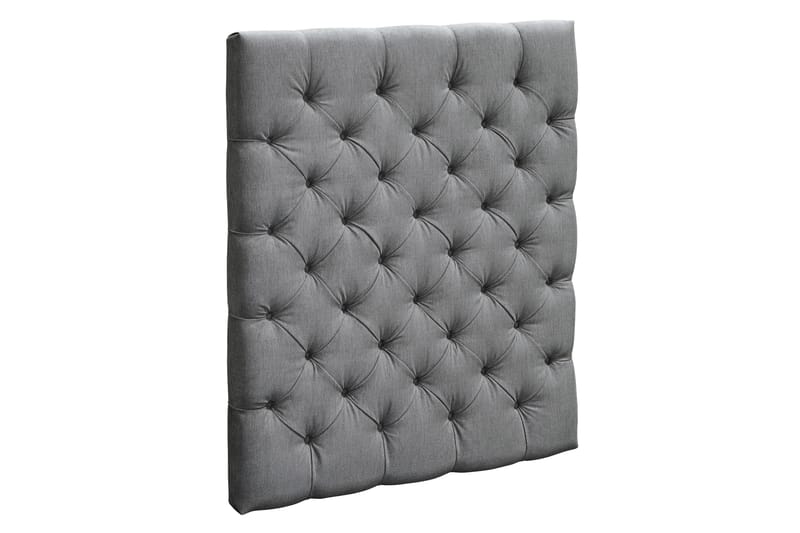 Sängynpääty Paraiso 105 cm Napit - Harmaa - Huonekalut - Sänky - Sängyn lisävarusteet & sängynpäädyt - Sängynpääty