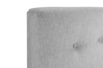 Sängynpääty Samantha-sängynpääty 160 napilla Vaaleanharmaa 160 - Huonekalut - Sänky - Sängyn lisävarusteet & sängynpäädyt - Sängynpääty