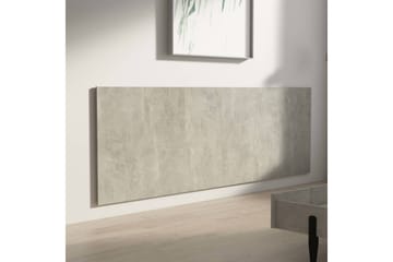 Seinäkiinnitettävä Sängynpääty harm. 200x1,5x80 cm tekninen - Harmaa - Huonekalut - Sänky - Sängyn lisävarusteet & sängynpäädyt - Sängynpääty