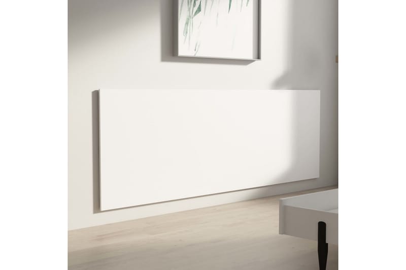Seinäkiinnitettävä sängynpääty valk. 240x1,5x80 cm tekninen - Valkoinen - Huonekalut - Sänky - Sängyn lisävarusteet & sängynpäädyt - Sängynpääty
