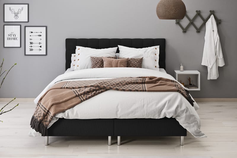 Sängynpääty Suset 120 cm - Musta - Huonekalut - Sänky - Sängyn lisävarusteet & sängynpäädyt - Sängynpääty