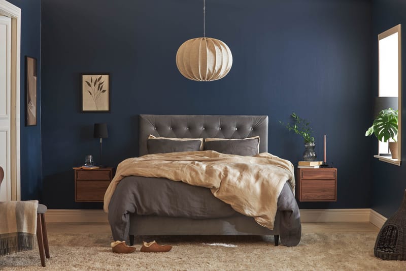 Taston Sängynpääty 141x61 cm - Harmaa - Huonekalut - Sänky - Sängyn lisävarusteet & sängynpäädyt - Sängynpääty