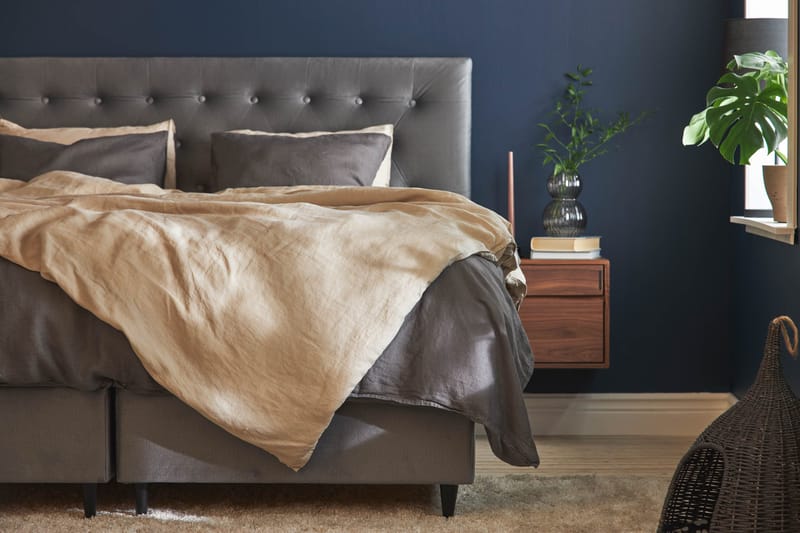 Taston Sängynpääty 181x61 cm - Harmaa - Huonekalut - Sänky - Sängyn lisävarusteet & sängynpäädyt - Sängynpääty