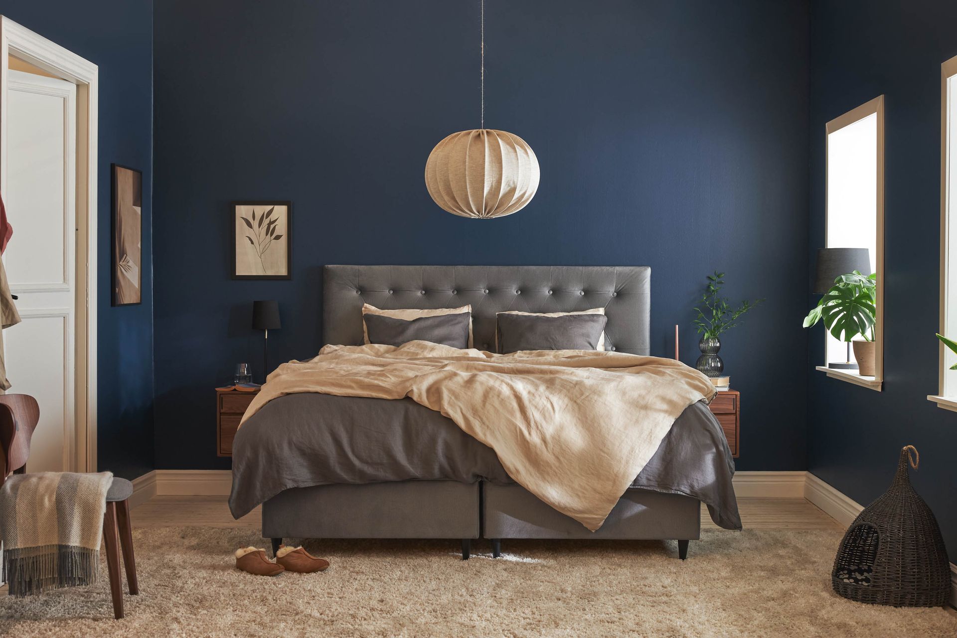 Taston Sängynpääty 181x61 cm - Harmaa - Huonekalut - Sänky - Sängyn lisävarusteet & sängynpäädyt - Sängynpääty