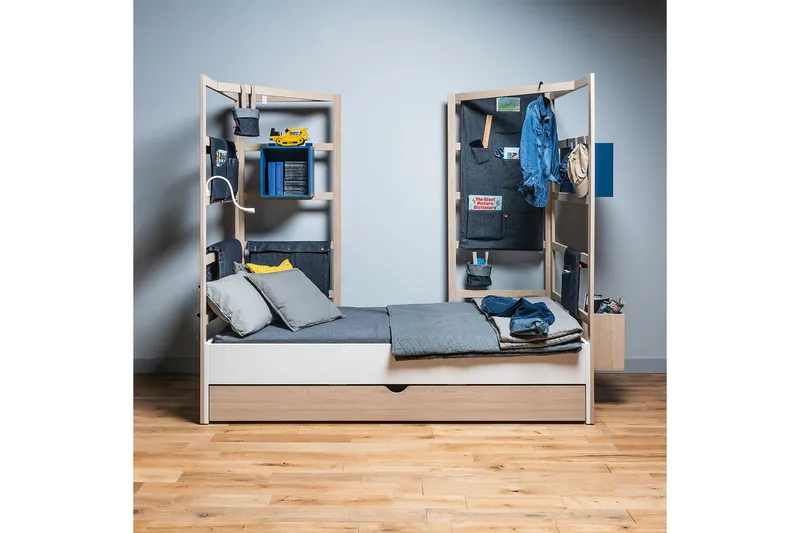 Tilanjakaja Stige Puu/Luonnonväri - VOX - Huonekalut - Sänky - Sängyn lisävarusteet & sängynpäädyt - Sängynpääty