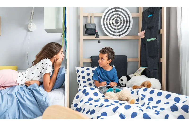 Tilanjakaja Stige Puu/Luonnonväri - VOX - Huonekalut - Sänky - Sängyn lisävarusteet & sängynpäädyt - Sängynpääty