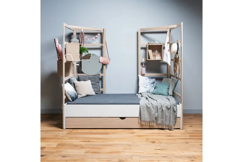 Tilanjakaja Stige Puu/Luonnonväri - VOX - Huonekalut - Sänky - Sängyn lisävarusteet & sängynpäädyt - Sängynpääty