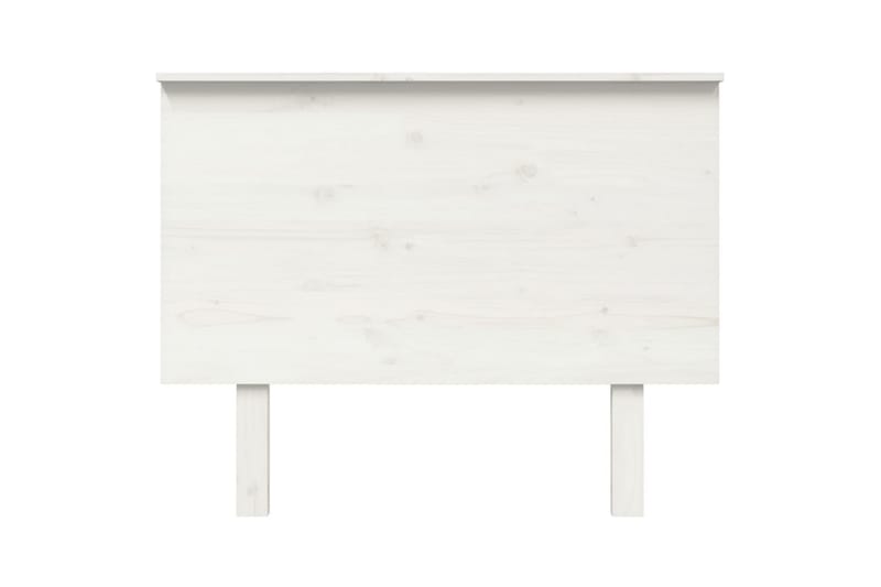 Sängynpääty valkoinen 104x6x82,5 cm täysi mänty - Valkoinen - Huonekalut - Sänky - Sängyn lisävarusteet & sängynpäädyt - Sängynpääty