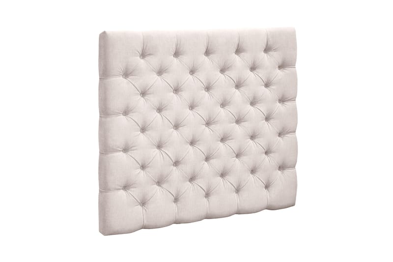 Sängynpääty Paraiso 140 cm Napit - Vaaleanbeige - Huonekalut - Sänky - Sängyn lisävarusteet & sängynpäädyt - Sängynpääty
