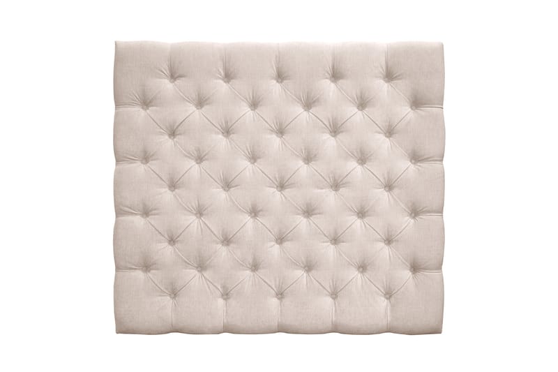 Sängynpääty Paraiso 140 cm Napit - Vaaleanbeige - Huonekalut - Sänky - Sängyn lisävarusteet & sängynpäädyt - Sängynpääty