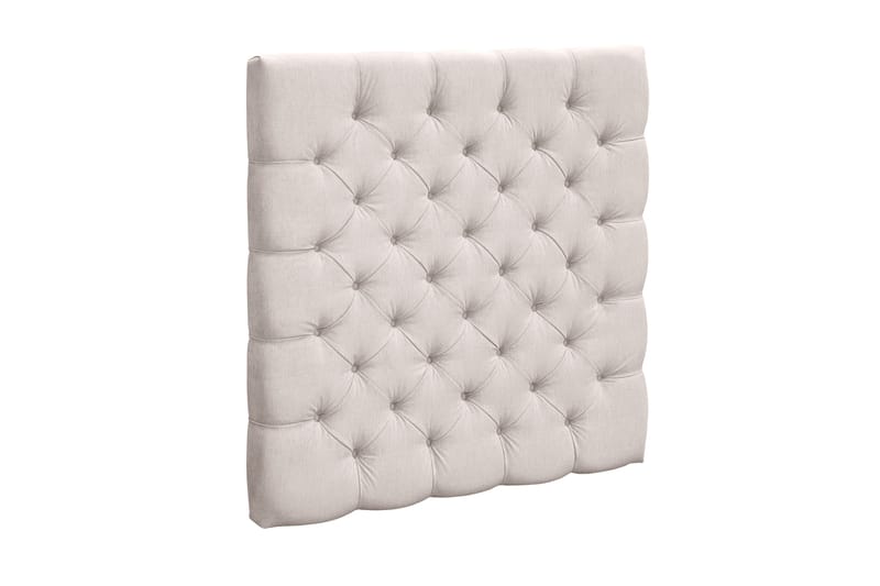 Sängynpääty Paraiso 105 cm Napit - Vaaleanbeige - Huonekalut - Sänky - Sängyn lisävarusteet & sängynpäädyt - Sängynpääty