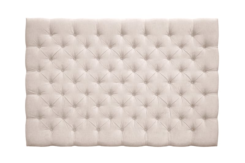 Sängynpääty Paraiso 180 cm Napit - Vaaleanbeige - Huonekalut - Sänky - Sängyn lisävarusteet & sängynpäädyt - Sängynpääty