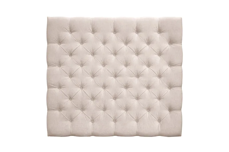 Sängynpääty Joluma 140 cm Napit - Vaaleanbeige - Huonekalut - Sänky - Sängyn lisävarusteet & sängynpäädyt - Sängynpääty