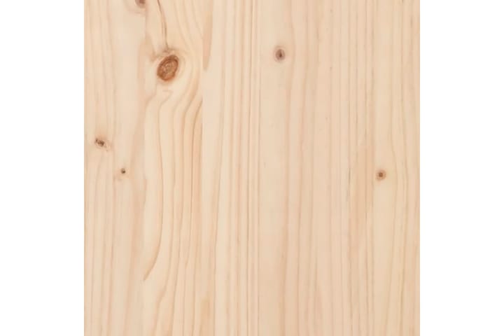 Sängynrunko 140x200 cm täysi puu - Ruskea - Sänkykehikot & sängynrungot