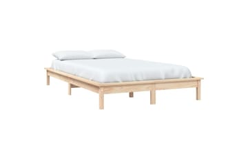 Sängynrunko 180x200 cm 6FT täysi mänty Super King - Ruskea - Huonekalut - Sänky - Sänkykehikot & sängynrungot