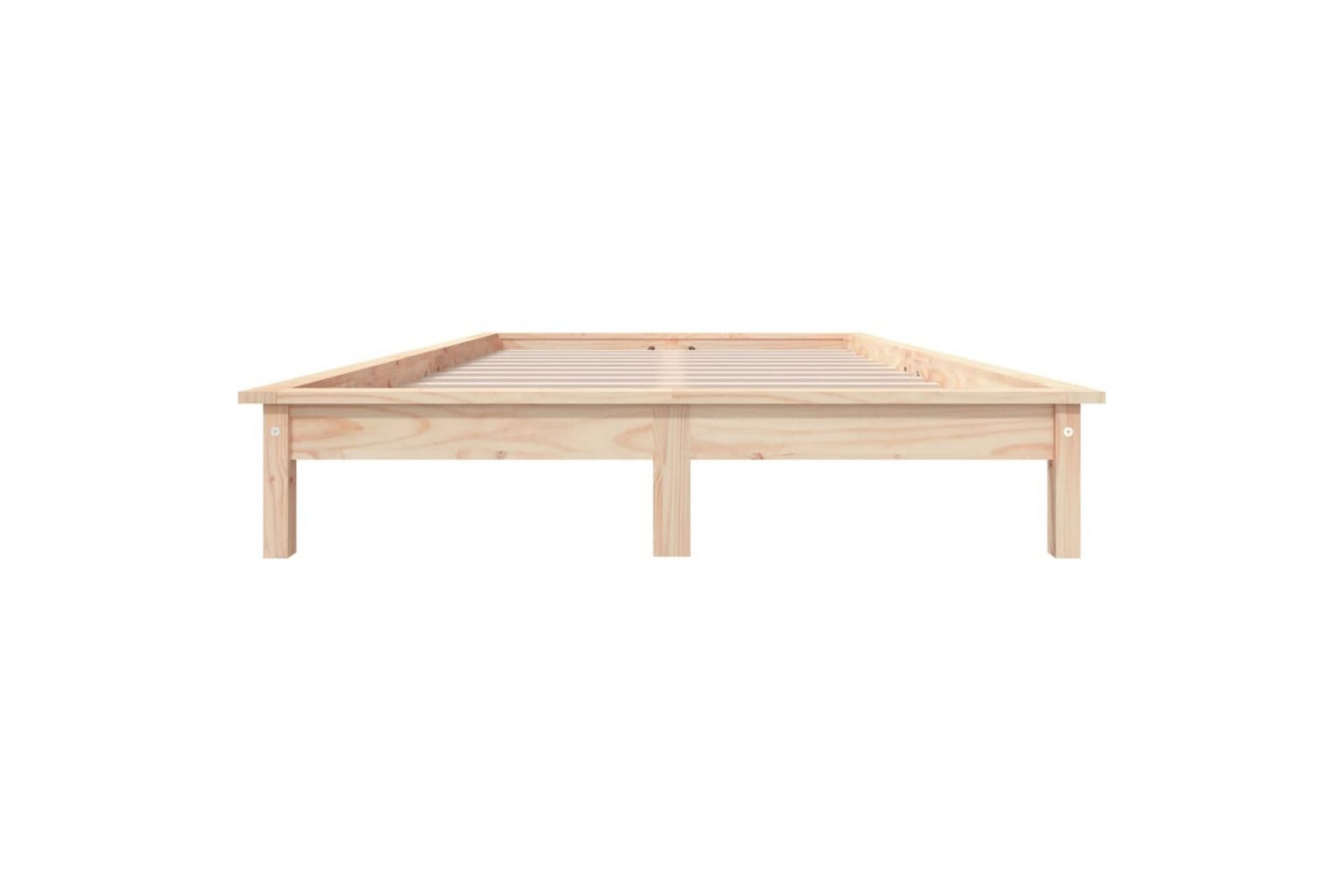 Sängynrunko 180x200 cm 6FT täysi mänty Super King - Ruskea - Huonekalut - Sänky - Sänkykehikot & sängynrungot