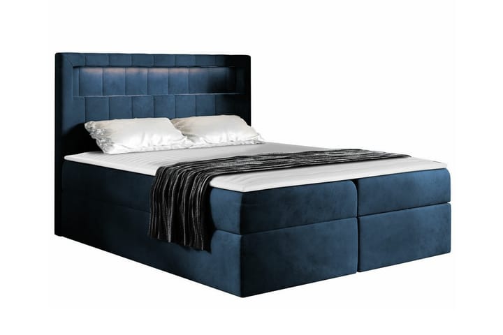 Sängynrunko Boisdale 140x200 cm - Tummansininen - Sänkykehikot & sängynrungot