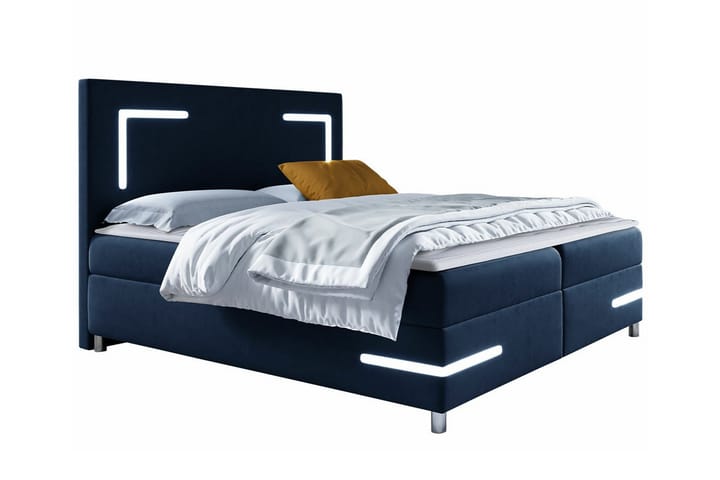 Sängynrunko Boisdale 140x200 cm - Tummansininen - Sänkykehikot & sängynrungot
