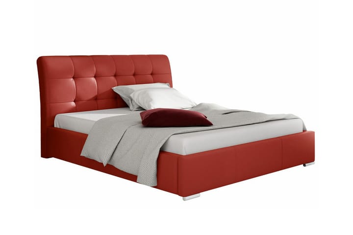 Sängynrunko Boisdale 140x200 cm - Punainen - Sänkykehikot & sängynrungot