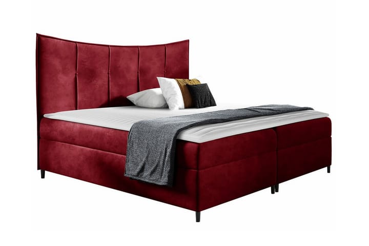 Sängynrunko Boisdale 180x200 cm - Tummanpunainen - Sänkykehikot & sängynrungot