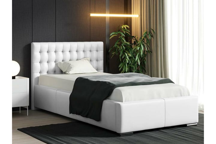 Sängynrunko Boisdale 90x200 cm - Valkoinen - Sänkykehikot & sängynrungot