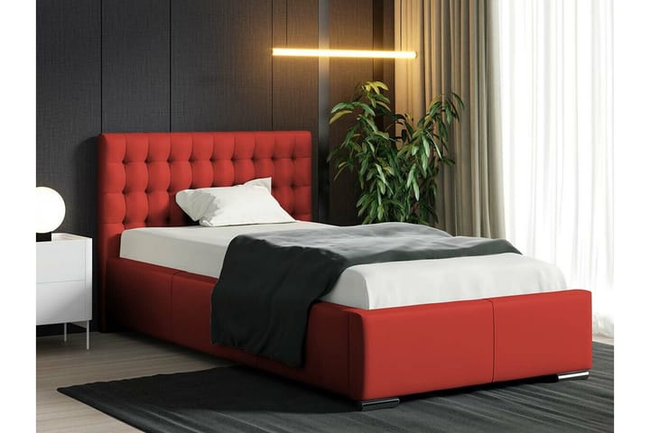 Sängynrunko Boisdale 90x200 cm - Punainen - Sänkykehikot & sängynrungot
