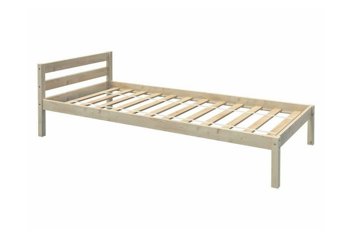 Sängynrunko Carnew 90x200 cm - Vaaleanruskea - Sänkykehikot & sängynrungot