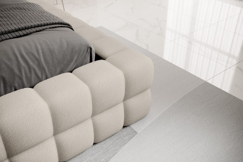 Sängynrunko Dizzle 140x200 cm - Beige - Huonekalut - Sänky - Sänkykehikot & sängynrungot