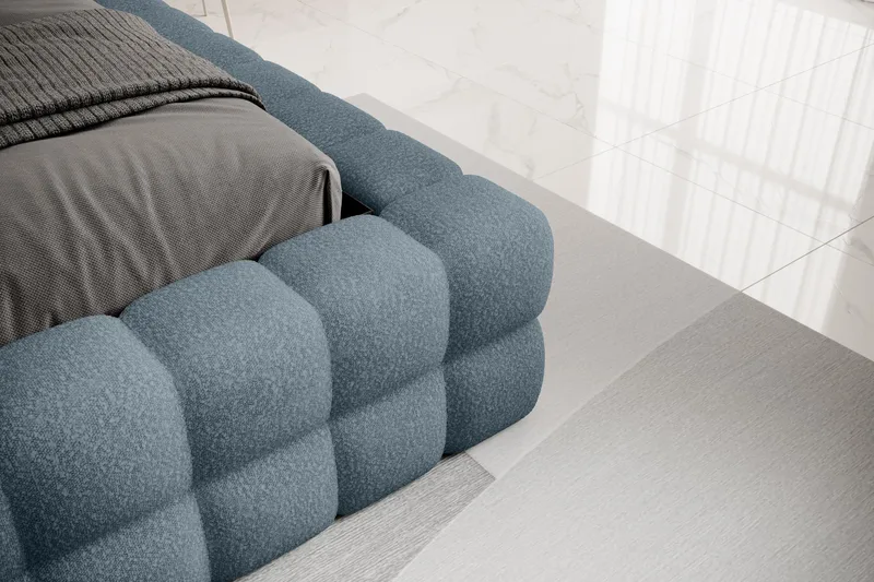 Sängynrunko Dizzle 160x200 cm - Sininen - Huonekalut - Sänky - Sänkykehikot & sängynrungot