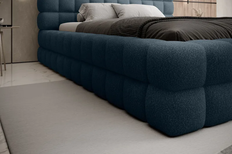 Sängynrunko Dizzle 160x200 cm - Sininen - Huonekalut - Sänky - Sänkykehikot & sängynrungot