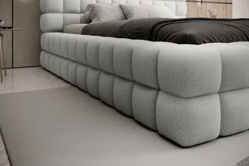 Sängynrunko Dizzle 180x200 cm - Valkoinen - Huonekalut - Sänky - Sänkykehikot & sängynrungot