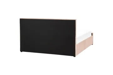 Sängynrunko ja sänkyrunko Rochefort-sänky säilytystilalla Beige 160x200 - Huonekalut - Sänky - Sänkykehikot & sängynrungot