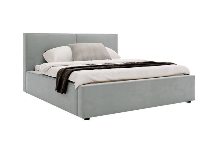 Sängynrunko Knocklong 120x200 cm - Vaaleanharmaa - Sänkykehikot & sängynrungot