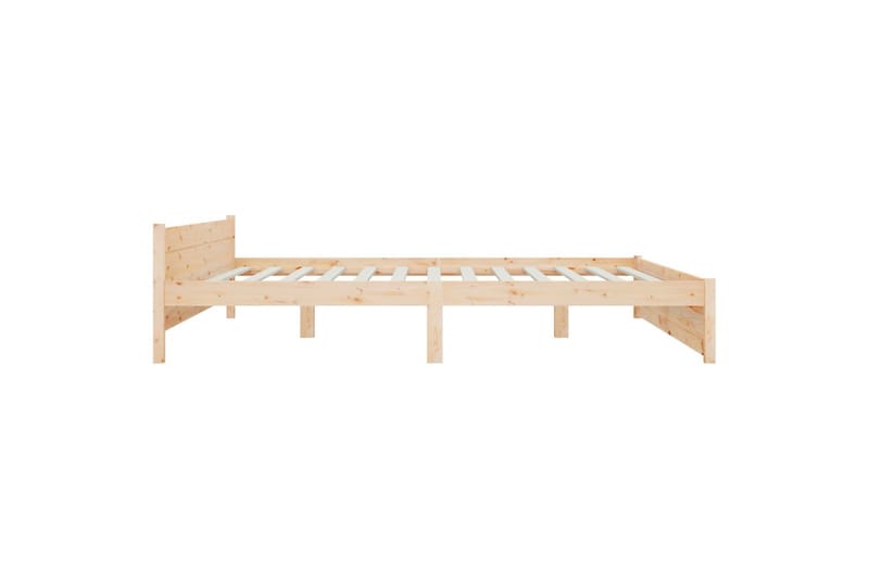 Sängynrunko laatikoilla 200x200 cm - Ruskea - Huonekalut - Sänky - Sänkykehikot & sängynrungot