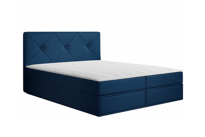 Sängynrunko Millstreet 180x200 cm - Tummansininen - Sänkykehikot & sängynrungot