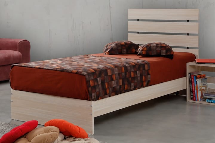 Sängynrunko Montek 90x200 cm - Tammi - Sänkykehikot & sängynrungot