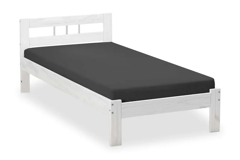 Sängynrunko Nienna 90x200, Valkoinen