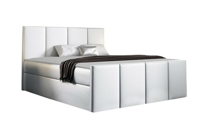 Sängynrunko Ripon 140x200 cm - Valkoinen - Sänkykehikot & sängynrungot